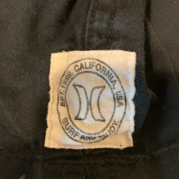 Mens Black Hurley Shorts - Picture 2 of 6